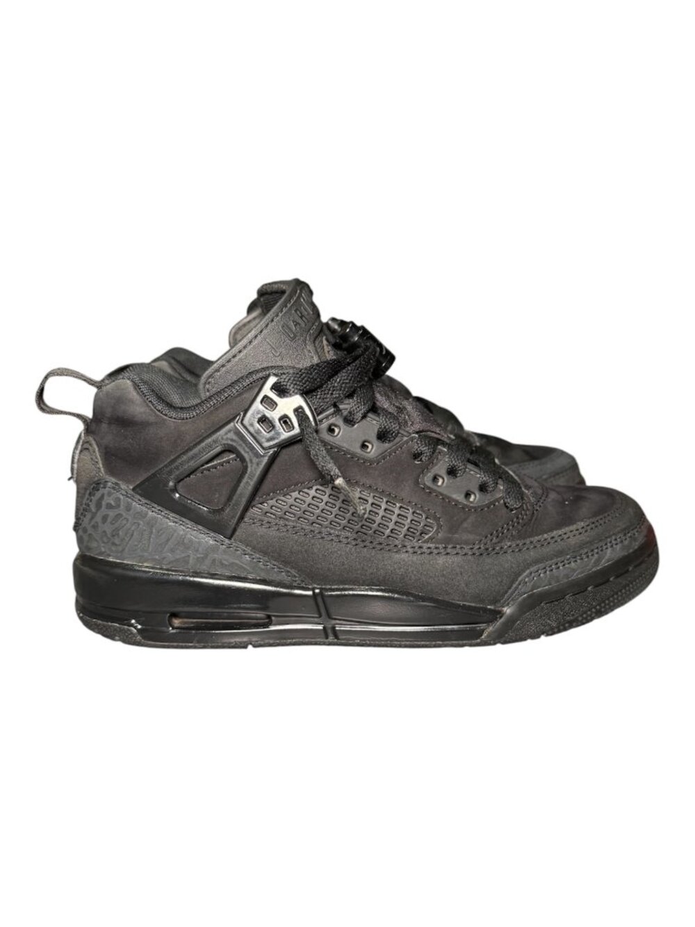 Kids Jordan Spizike Low Sneakers Black Black-Anthracite Size 3.5Y